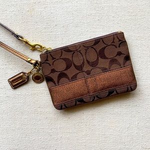 COACH wristlet